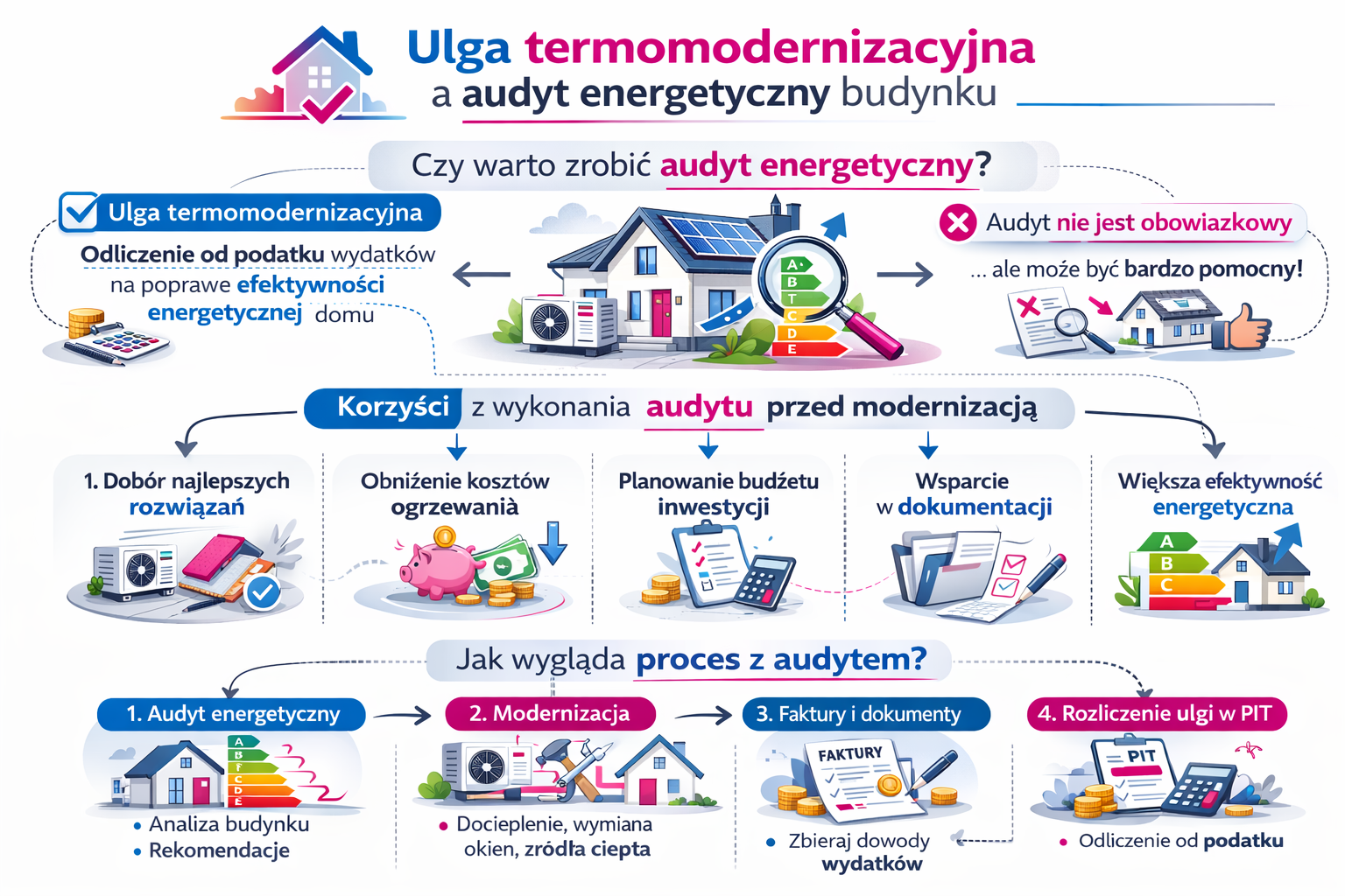 nulUlga termomodernizacyjna a audyt energetyczny.