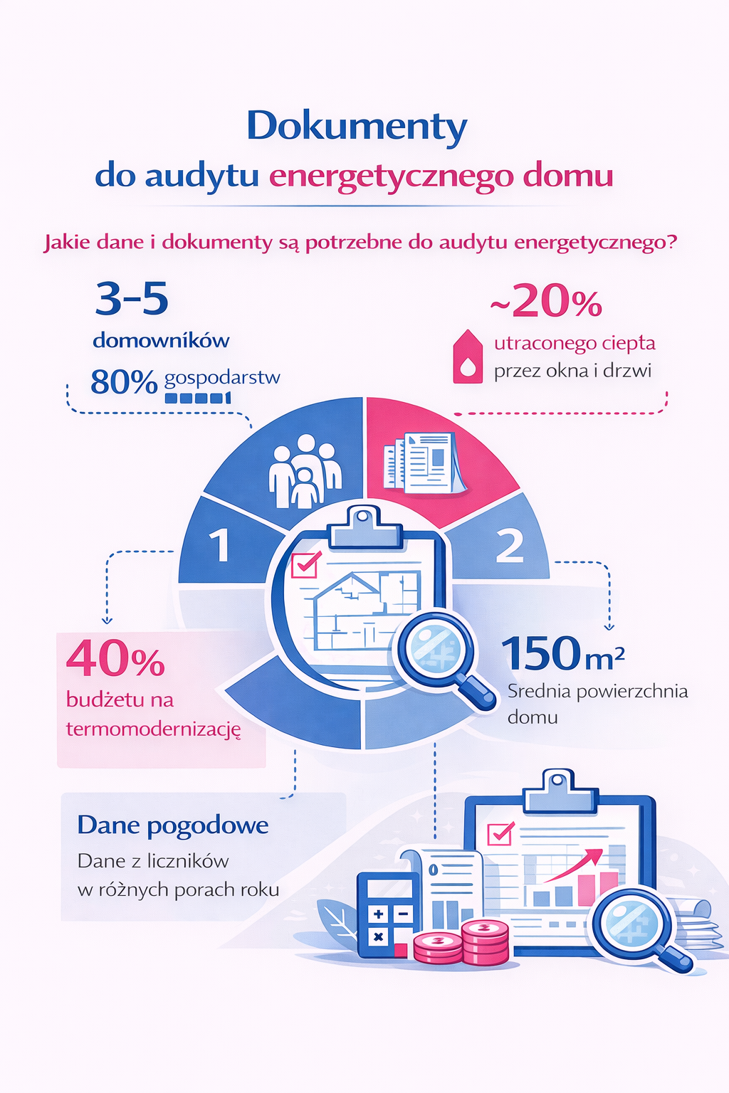 Jakie rzeczy są najważniejsze przy składaniu dokumentów potrzebnych do audytu energetycznego?