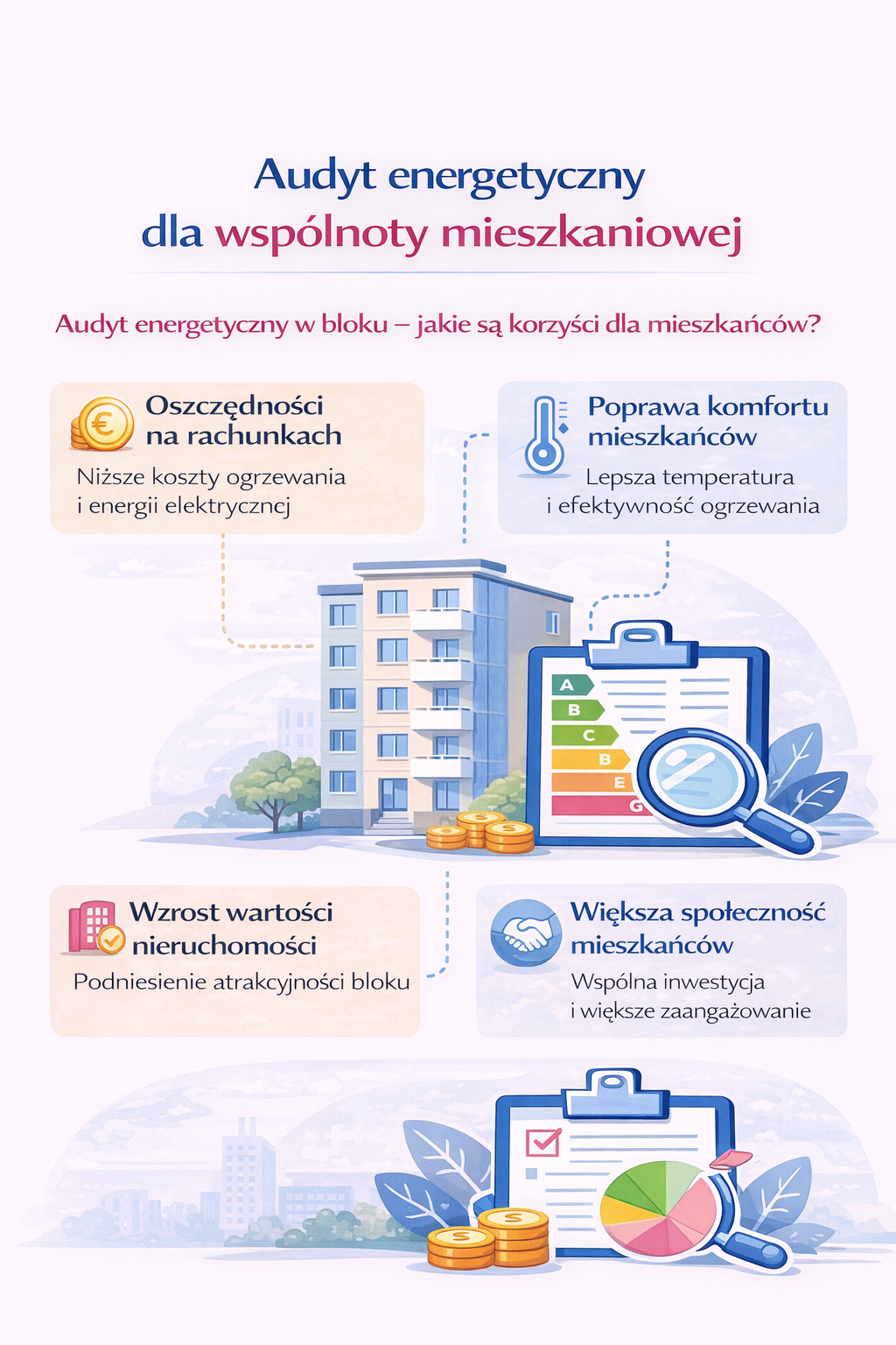 Audyt energetyczny wspólnoty mieszkaniowej - na czym polega?