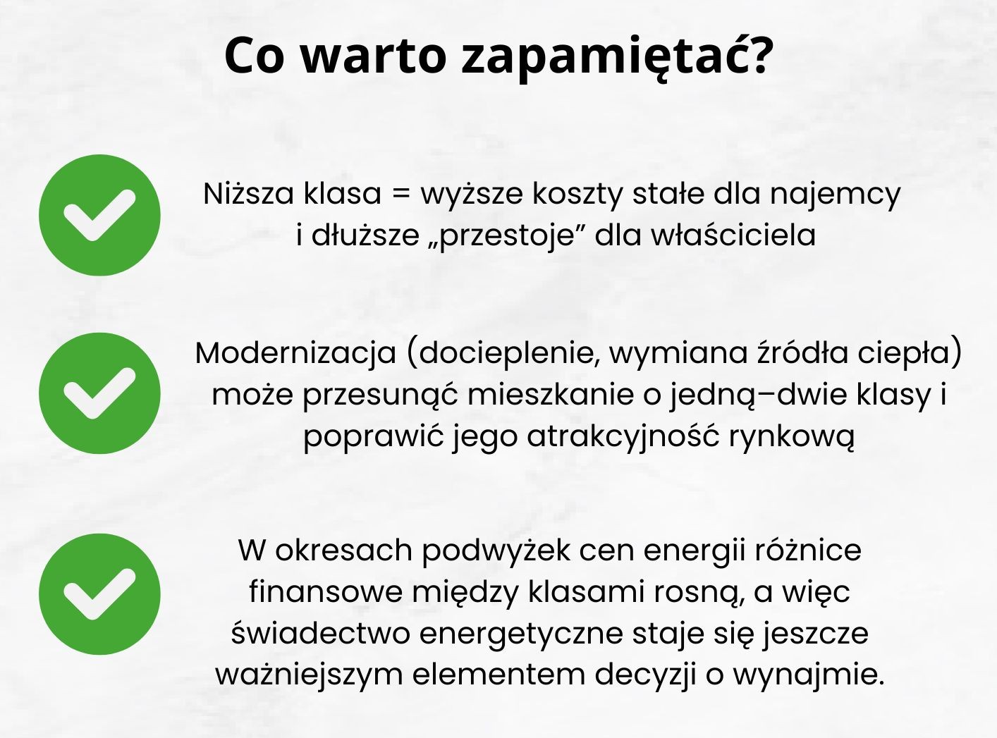 Informacje dla wynajmujących nieruchomości