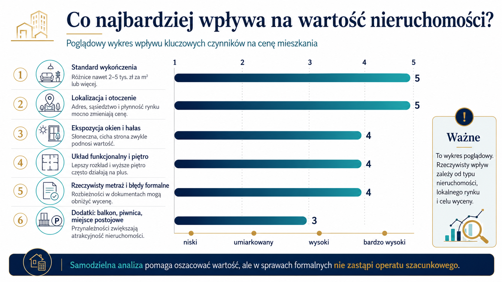 Co najbardziej wpływa na wartość nieruchomości?