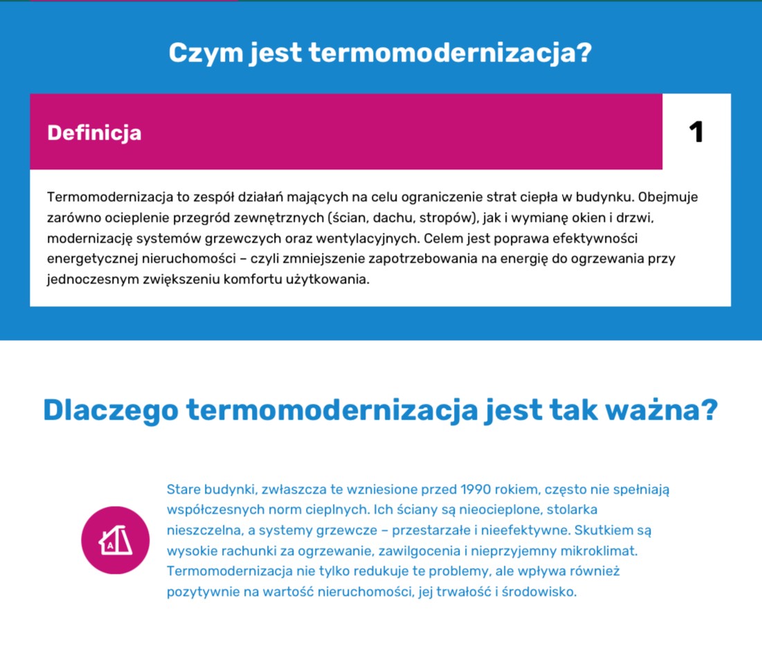 Definicja termomodernizacji