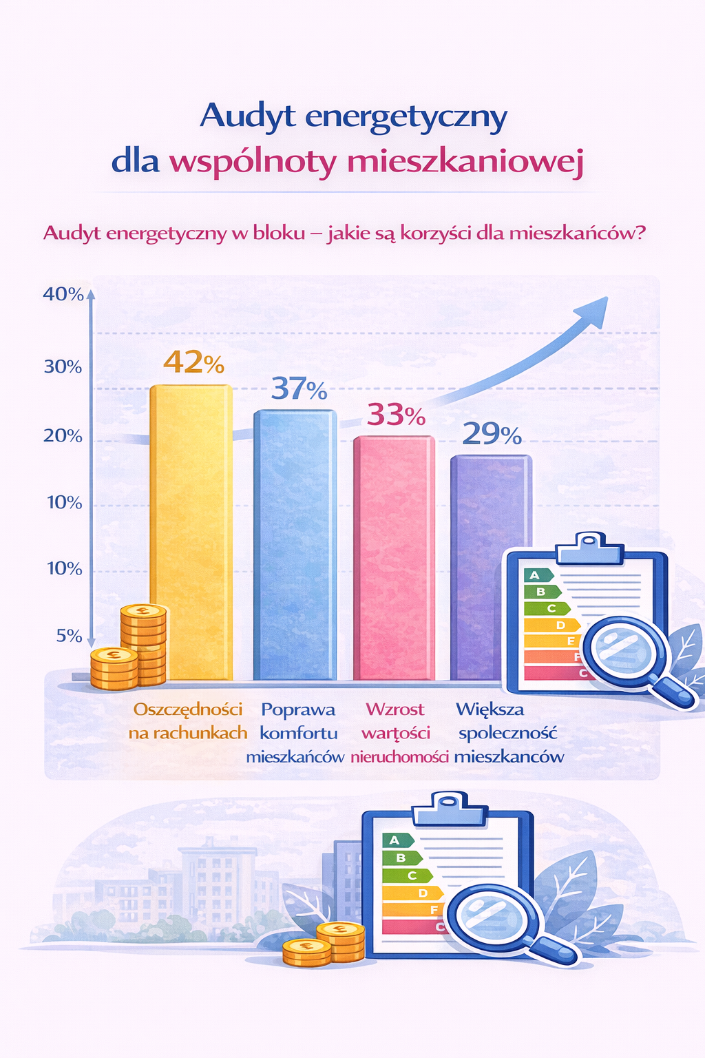  jakie są korzyści dla mieszkańców wspólnoty dzięki audytowi energetycznemu?