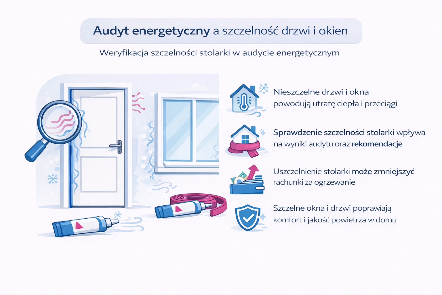 Audyt energetyczny a szczelność drzwi i okien