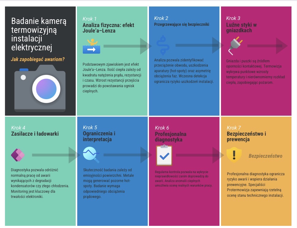 Instsalacja elektryczna - jak ją zbadać termowizją?