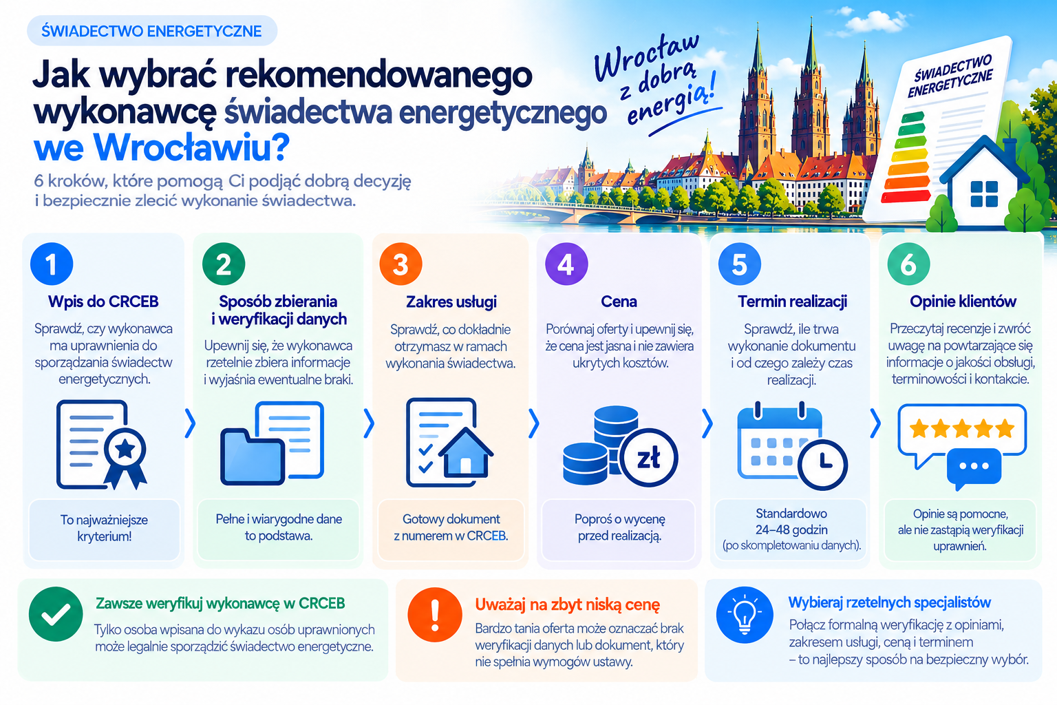Jak wybrać rekomendowanego wykonawcę świadectwa energetycznego?