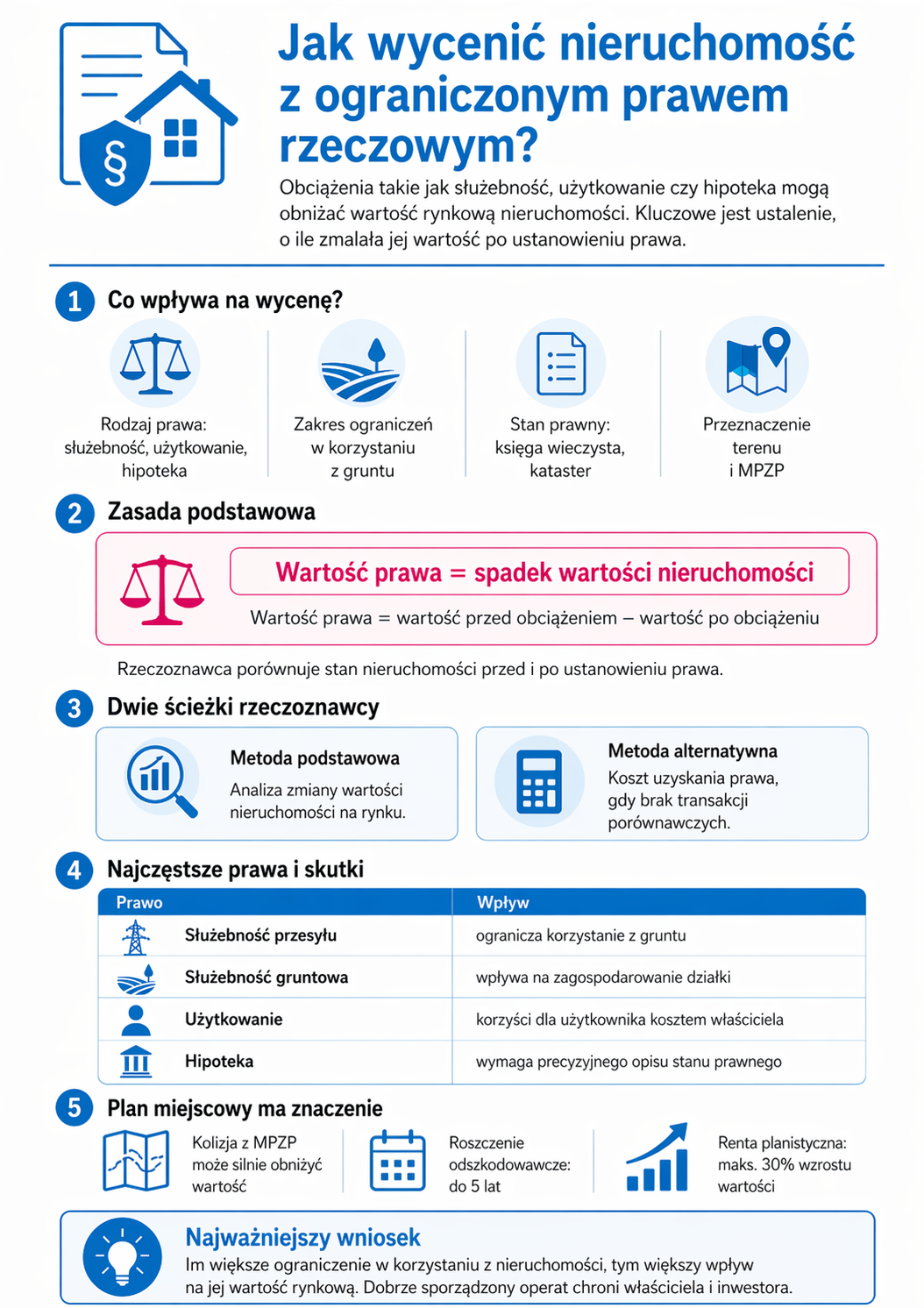 Jak wycenić nieruchomość z ograniczonym prawem rzeczowym