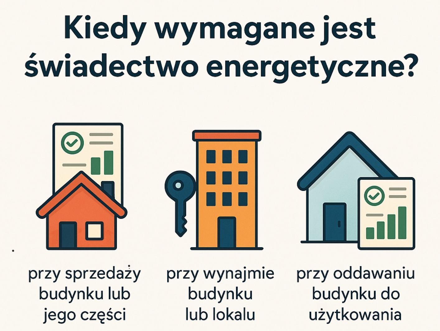 Konieczność sporządzenia świadectwa energetycznego