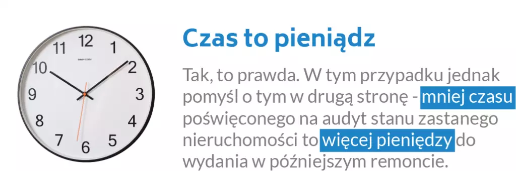 Czas poświęcony na sprawdzenie stanu technicznego nieruchomości może pomóc zaoszczędzić pieniądze w przyszłości.