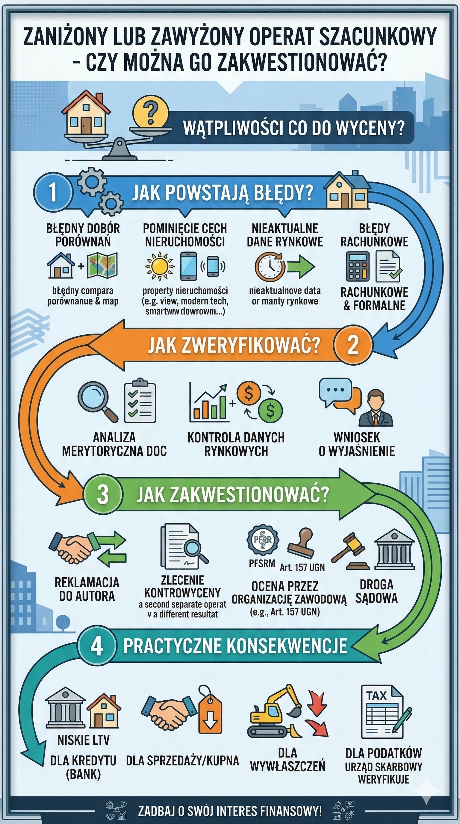 ABC księgowania operatu szacunkowego.