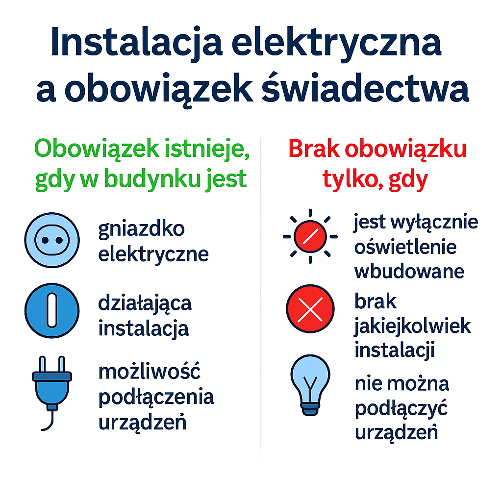 Obowiązek sporządzenia świadectwa energetycznego