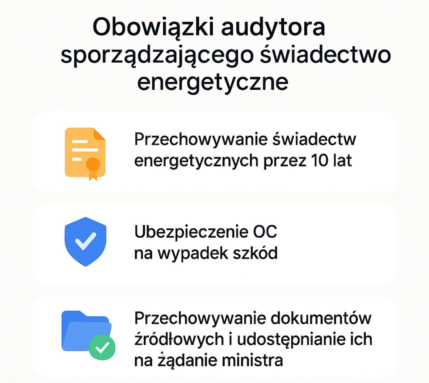 Wymogi, jakie musi spełnić audytor energetyczny