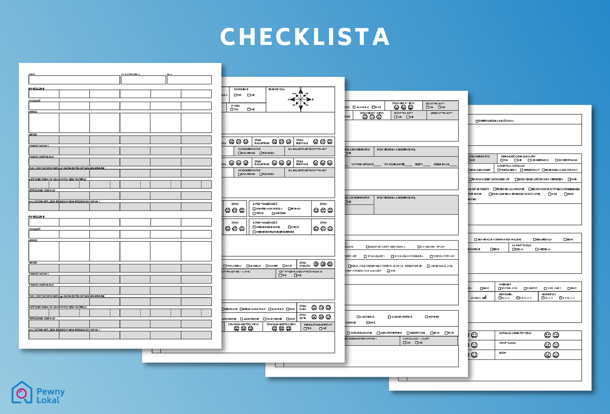 Przykładowe checklisty dotyczące odbioru mieszkania, z których korzystają nasi inżynierowie.