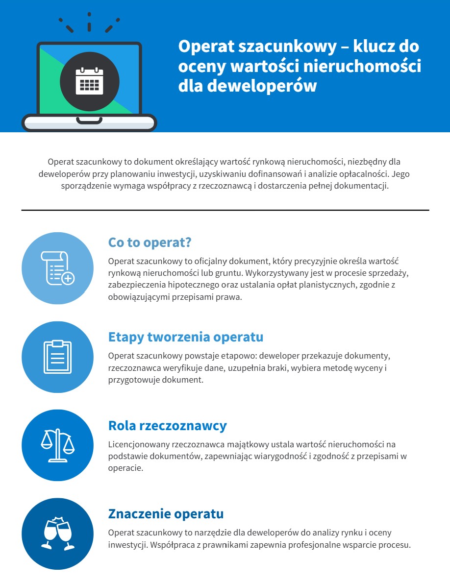 Operat szacunkowy dla dewelopera