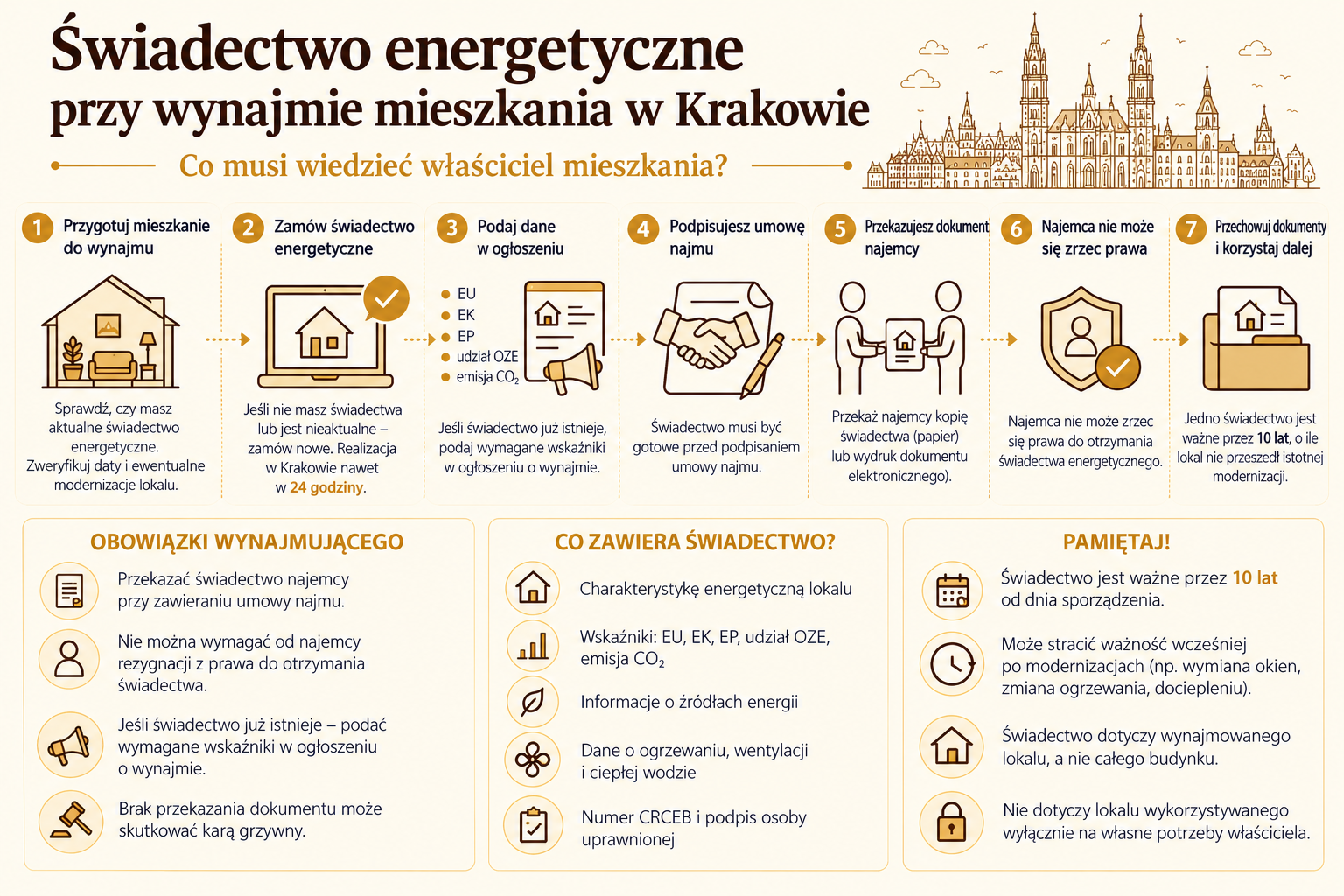 Świadectwo energetyczne przy wynajmie mieszkania – o czym musi pamiętać właściciel?