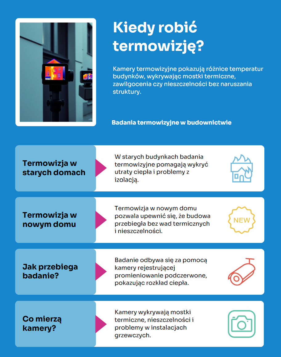 Termowizja budynków - kiedy?