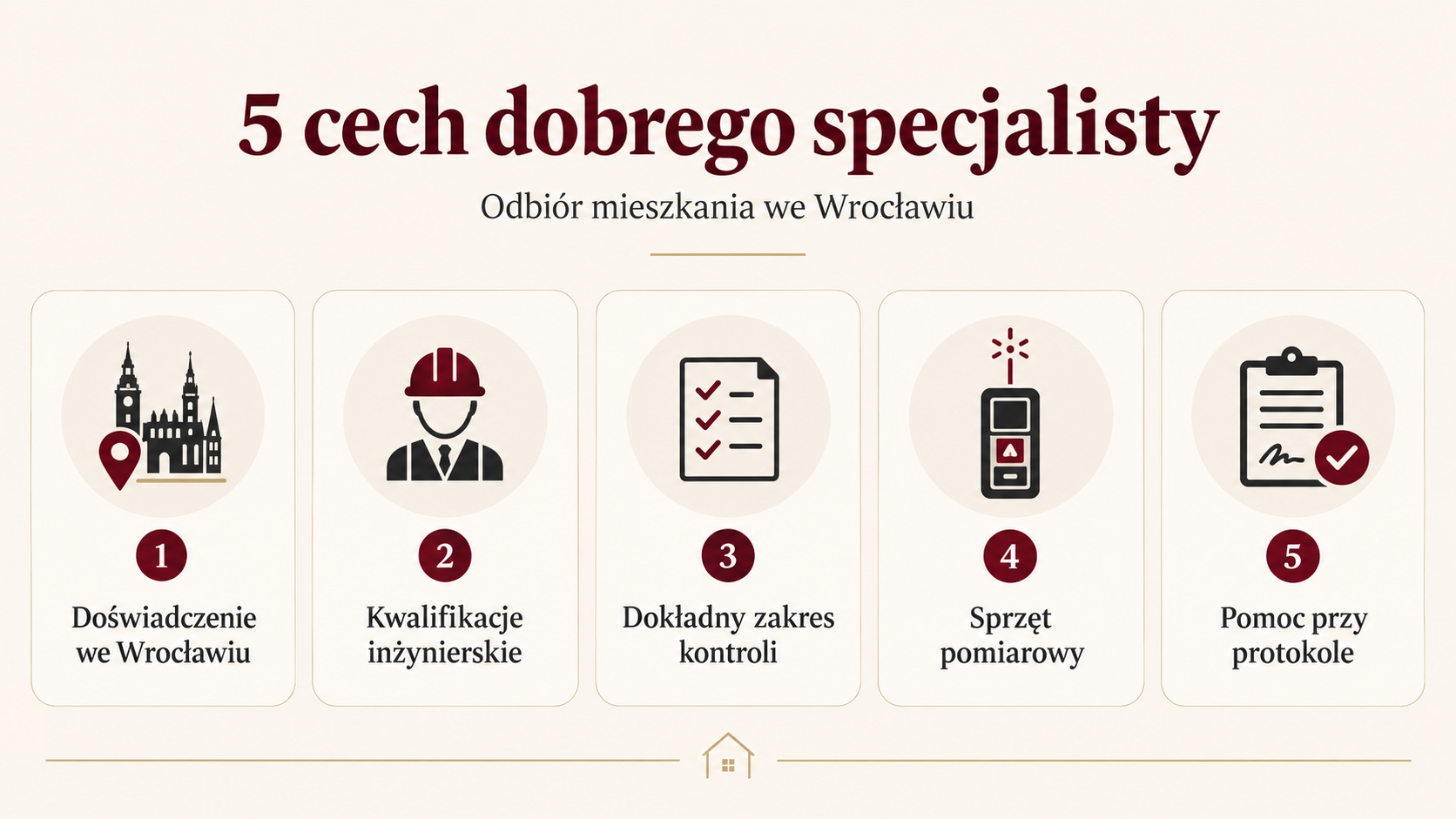 Warsztat dobrego specjalisty od odbioru mieszkania
