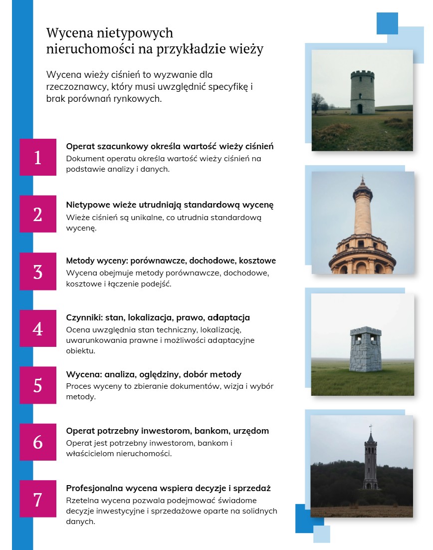 Operat szacunkowy dla wieży ciśnień